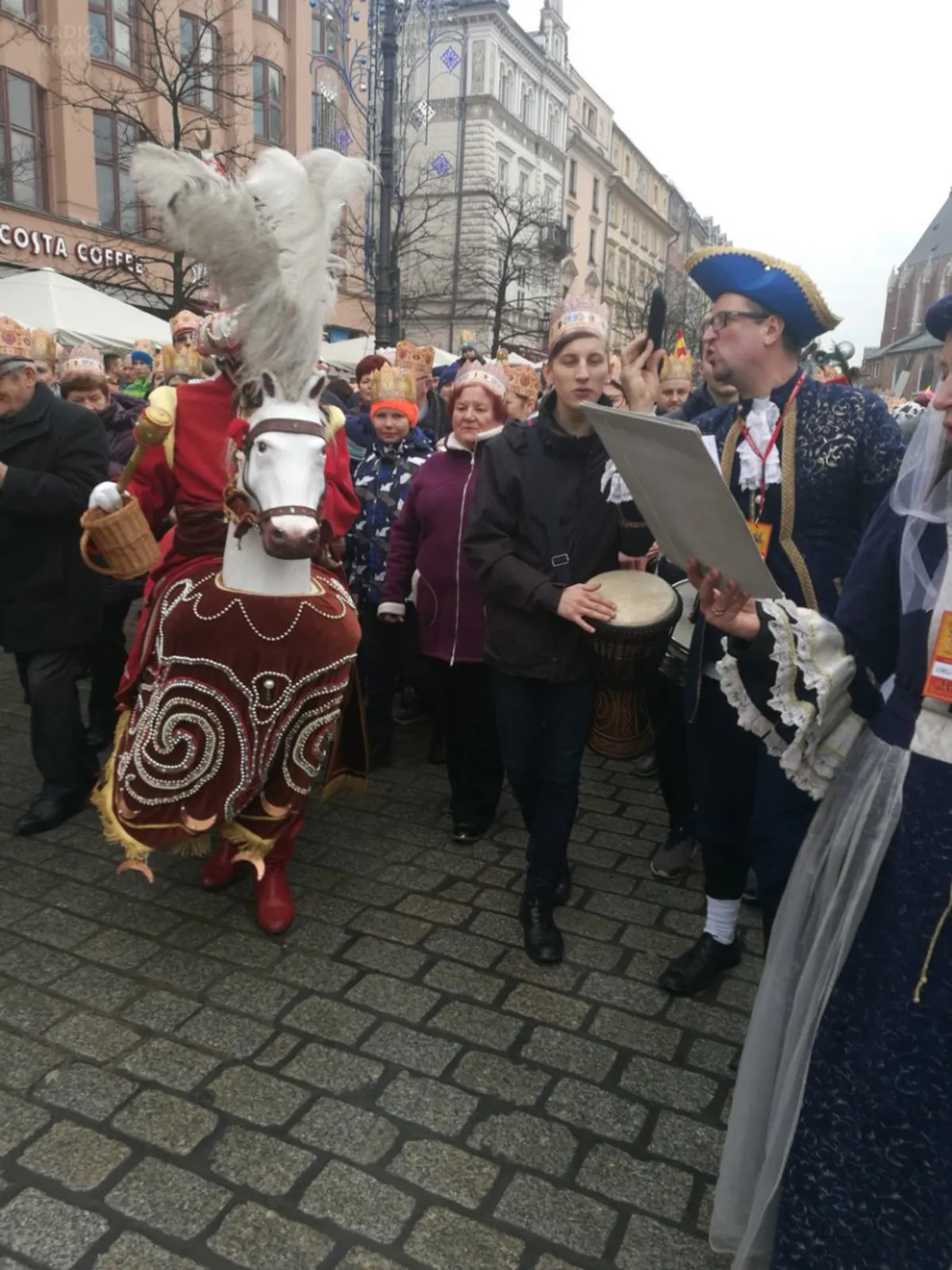 Orszak Trzech Króli w Krakowie wyruszył po raz ósmy