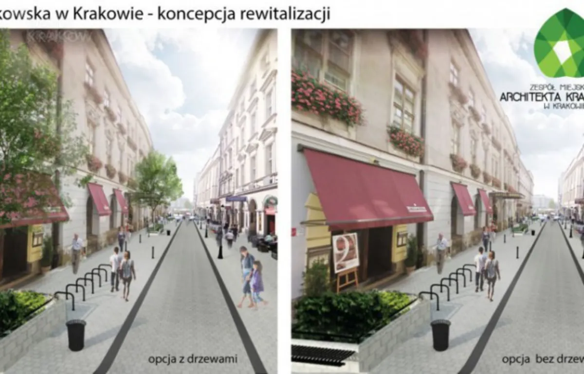 Nie będzie zieleni na ulicy Sławkowskiej w Krakowie