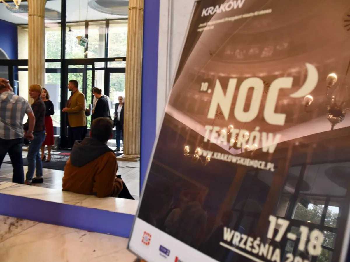 Noc teatrów w Krakowie za nami