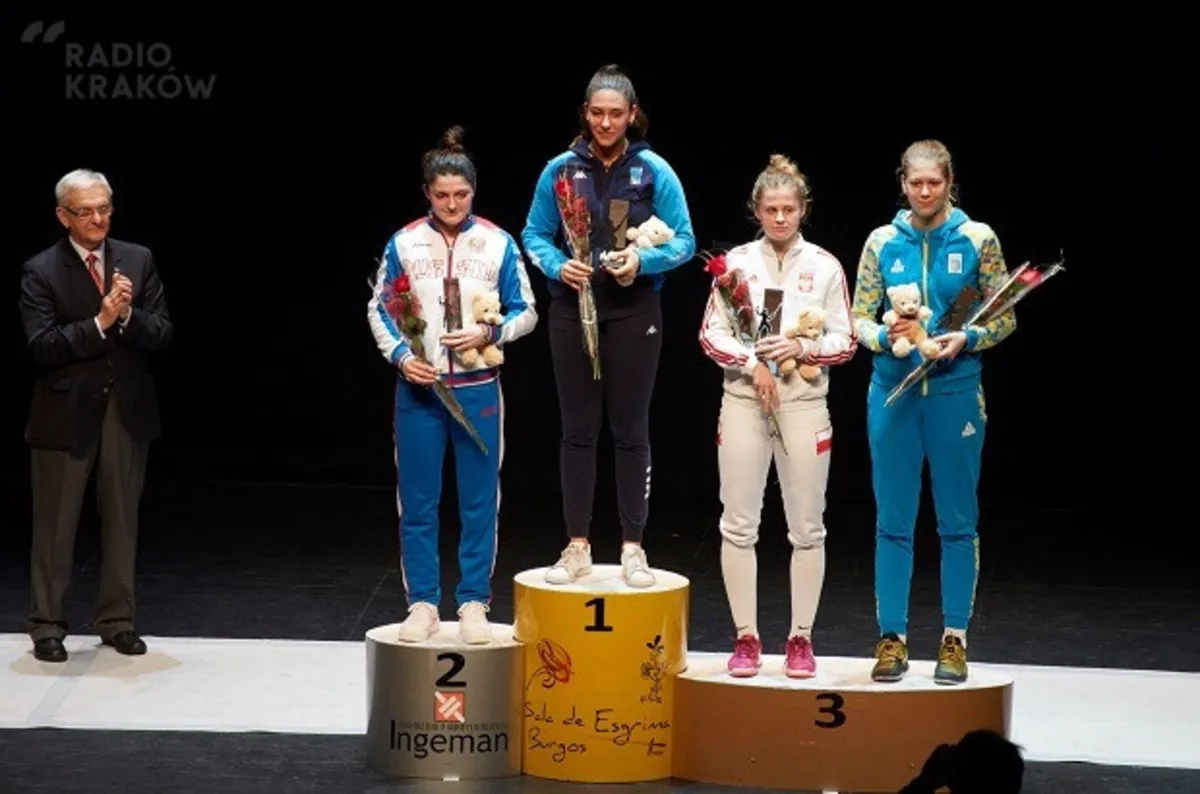 Szpadzistka AZS AWF Kraków na podium PŚ
