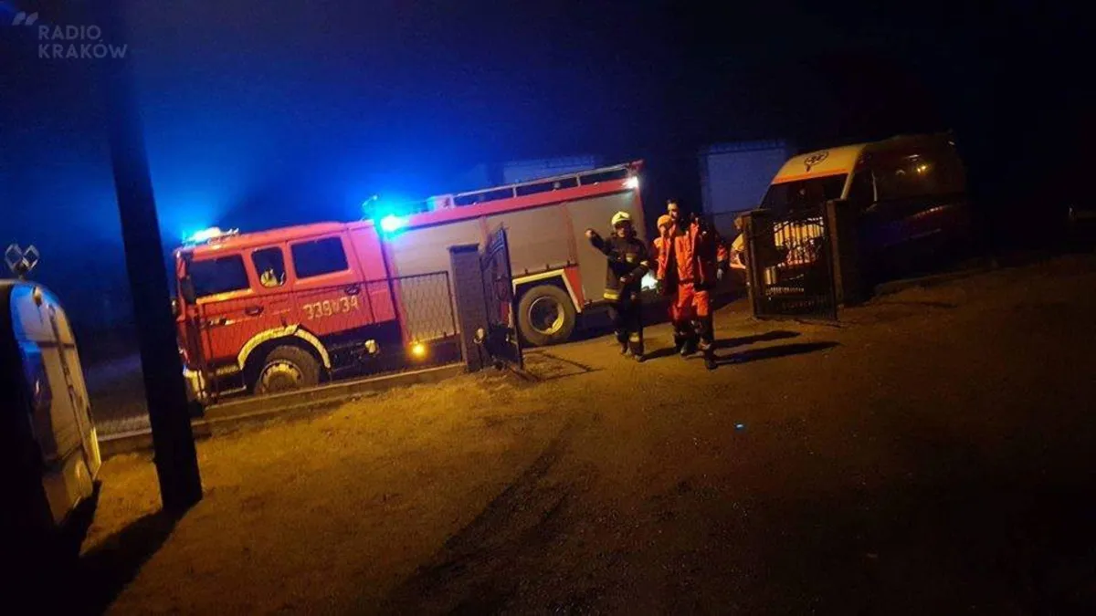 Tragedia w Jerzmanowicach. Śmiertelna ofiara tlenku węgla, 6 osób poszkodowanych