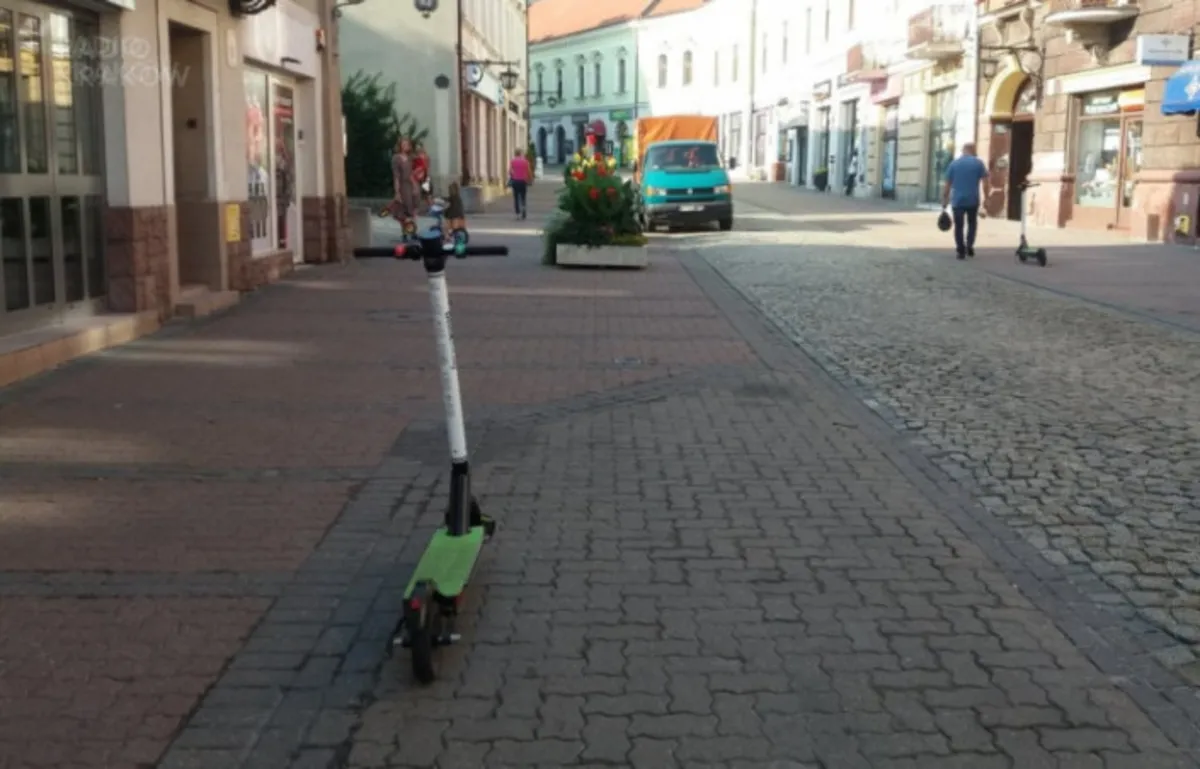 Tarnowska straż miejska odnotowała pierwszy przypadek kradzieży elektrycznej hulajnogi