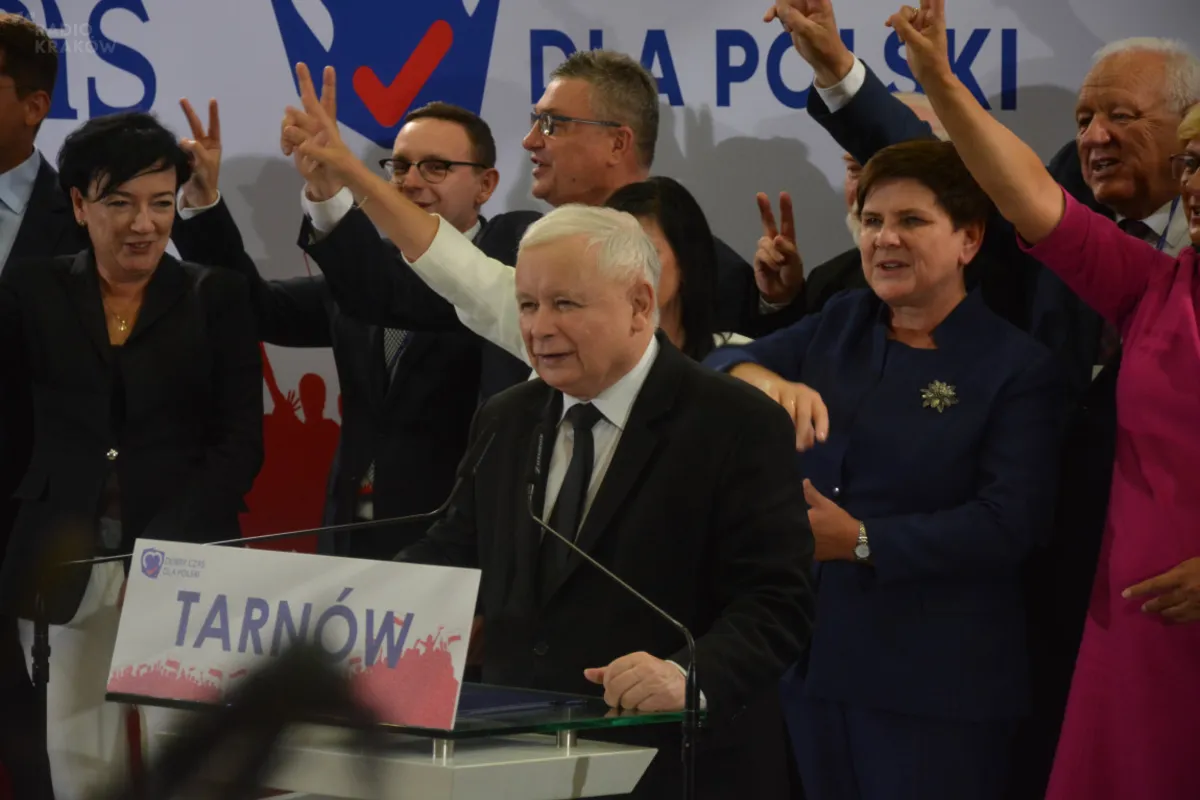 Prezes PiS w Tarnowie: musimy być wyspą wolności, sprawiedliwości, solidarności i rozwoju