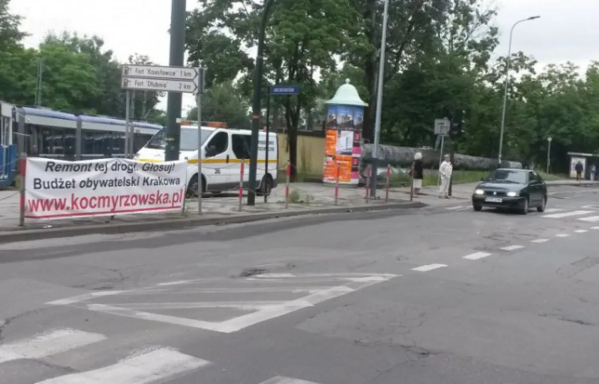 Przebudowa ulicy Kocmyrzowskiej w Krakowie coraz bliżej