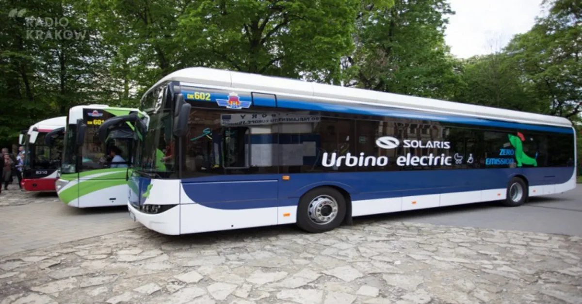 Poznański Solaris wyprodukuje 4 elektryczne autobusy dla krakowskiego MPK