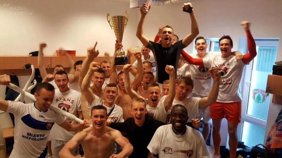 Puszcza Niepołomice w Nice 1. Lidze!