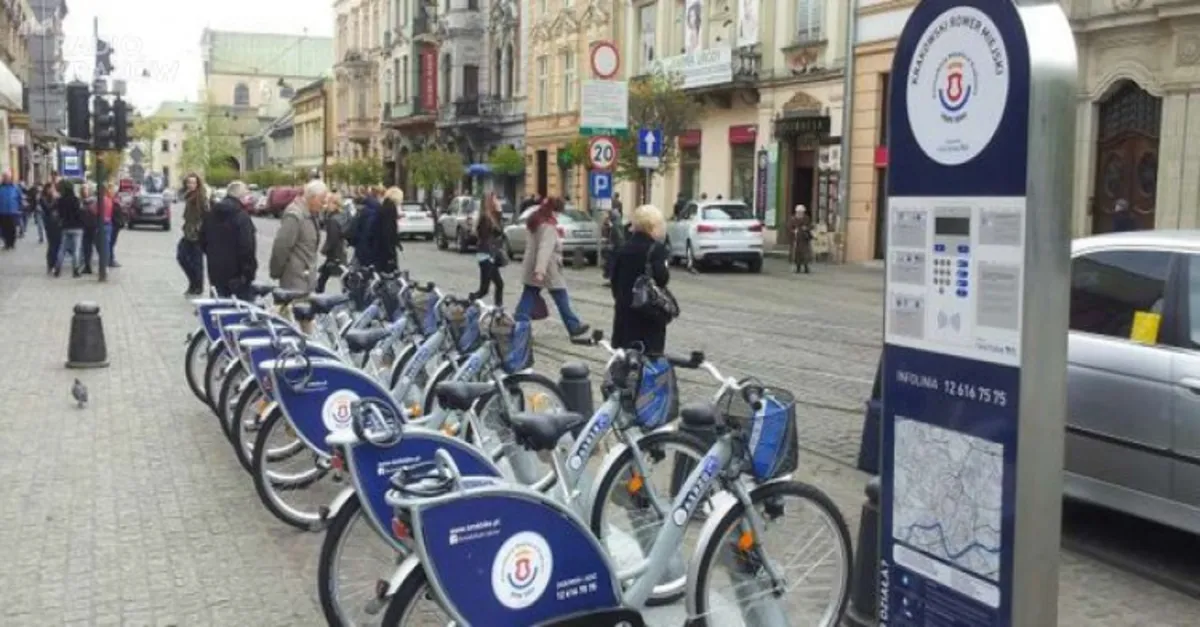 Na miejskich rowerach w Krakowie pojeździmy na pewno do końca listopada