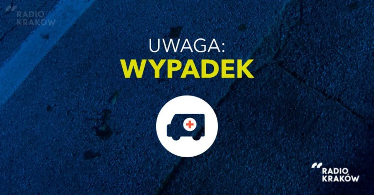 Wypadek na trasie między Nowym Sączem i Gorlicami. Dwie osoby zostały ranne