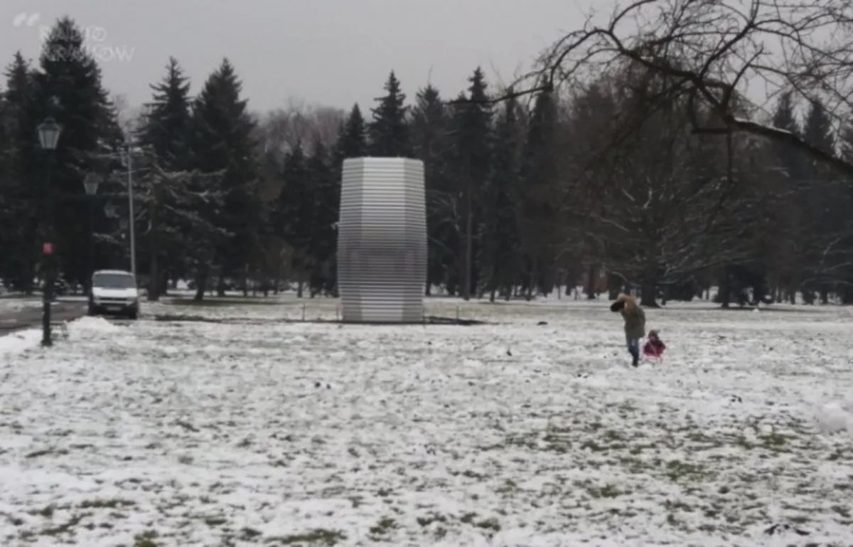 Antysmogowa wieża Smog Free Tower już działa