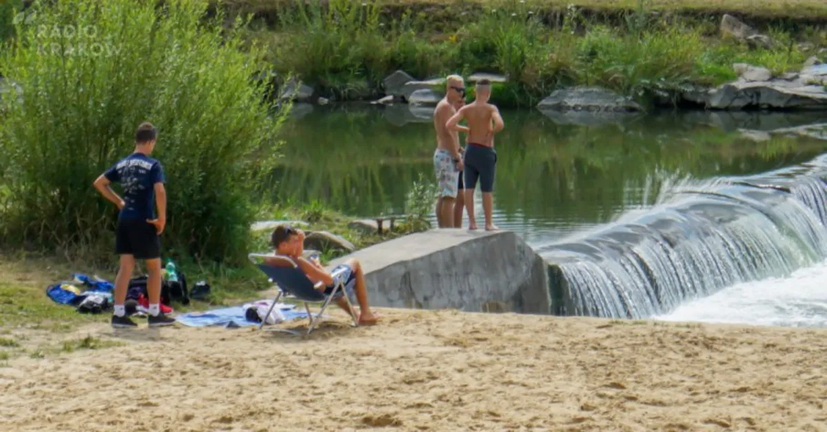 Plaża nad Kamienicą jest już gotowa