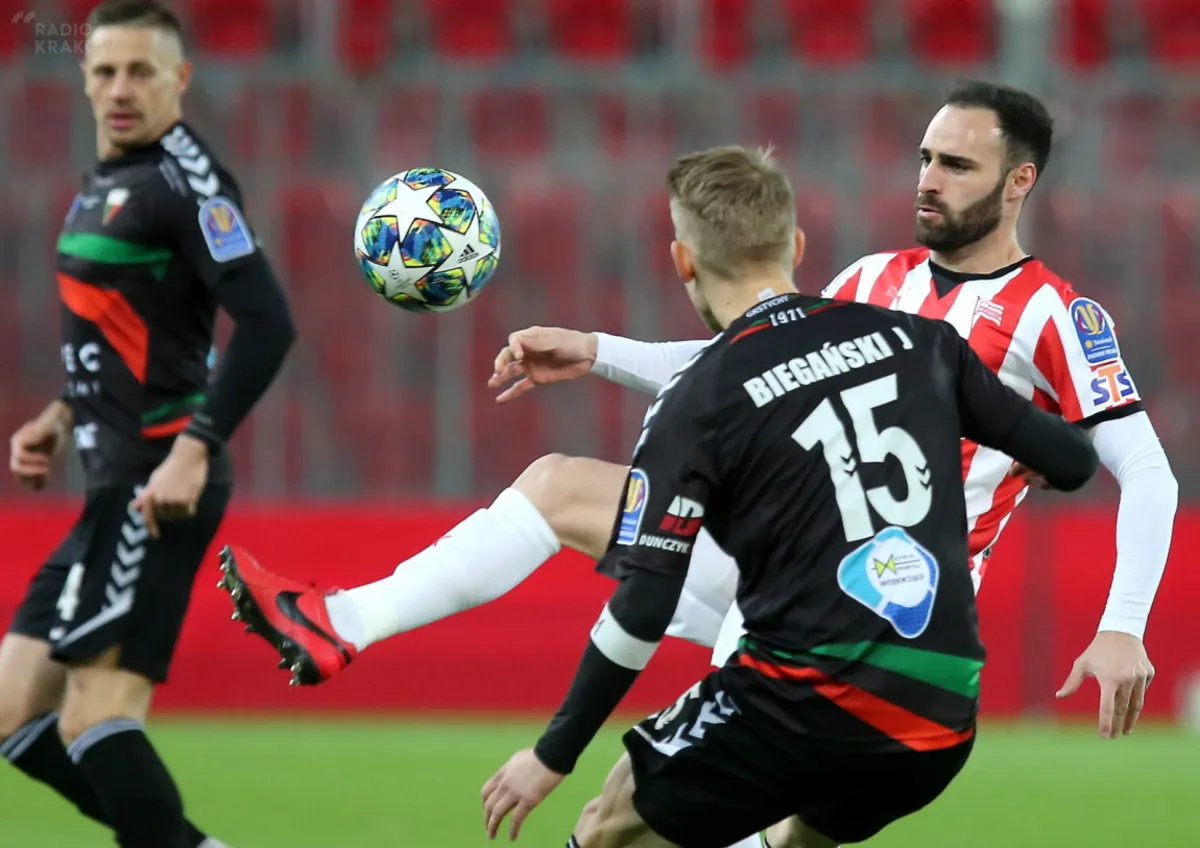 Piłkarze Cracovii w 1/2 finału PP
