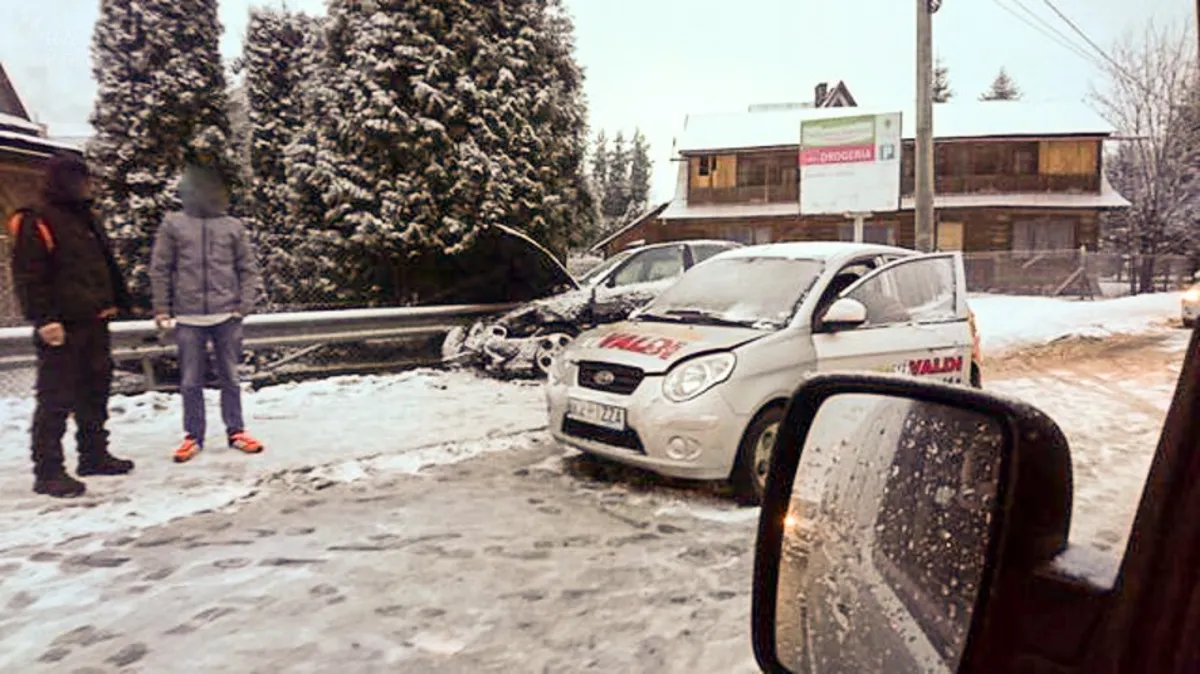 Niebezpieczne popołudnie na małopolskich drogach