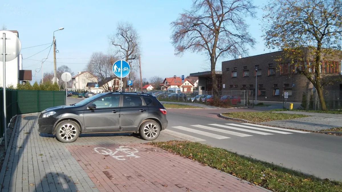 Oświęcim też ma swoich mistrzów parkowania
