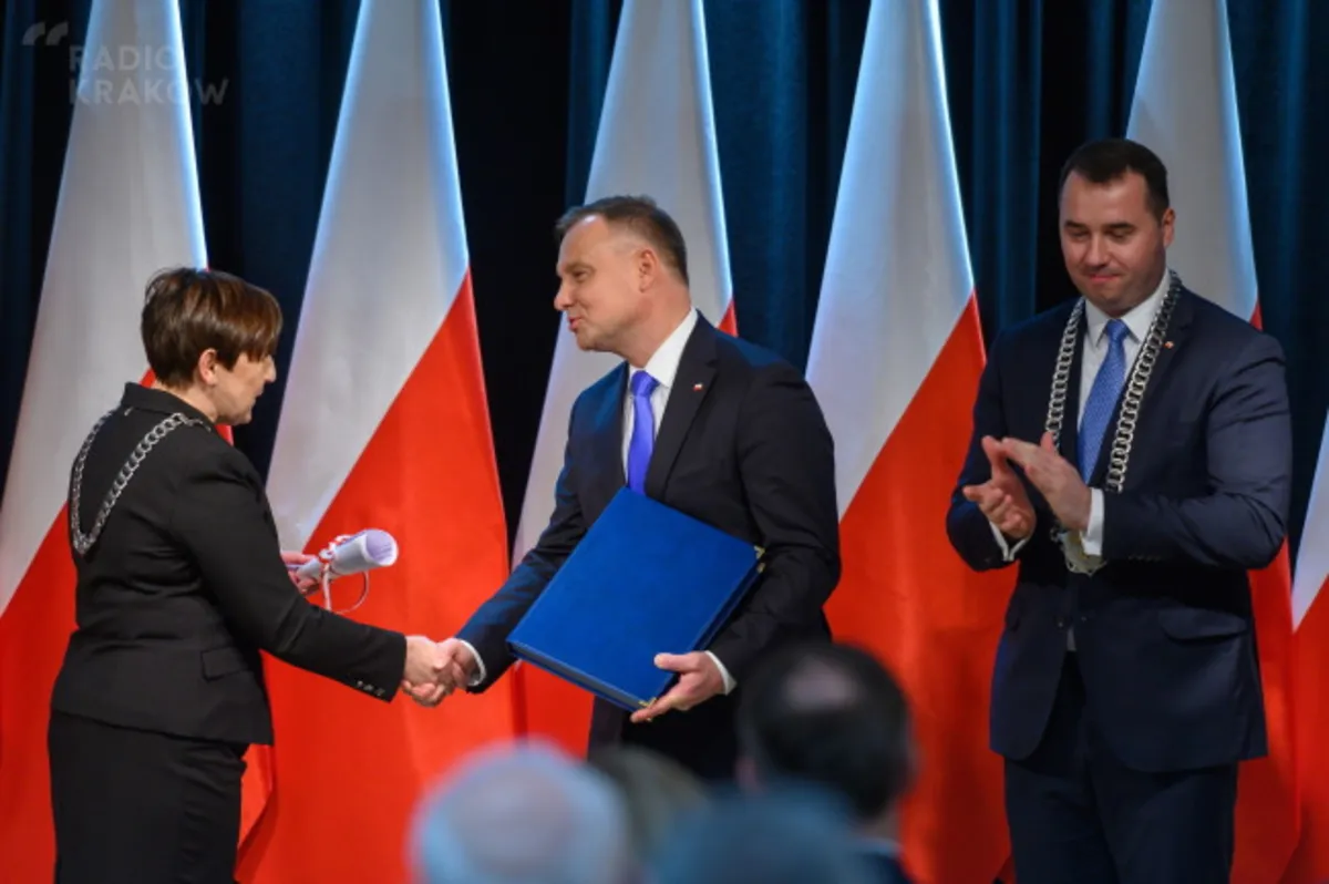 Prezydent Andrzej Duda honorowym obywatelem Zakliczyna