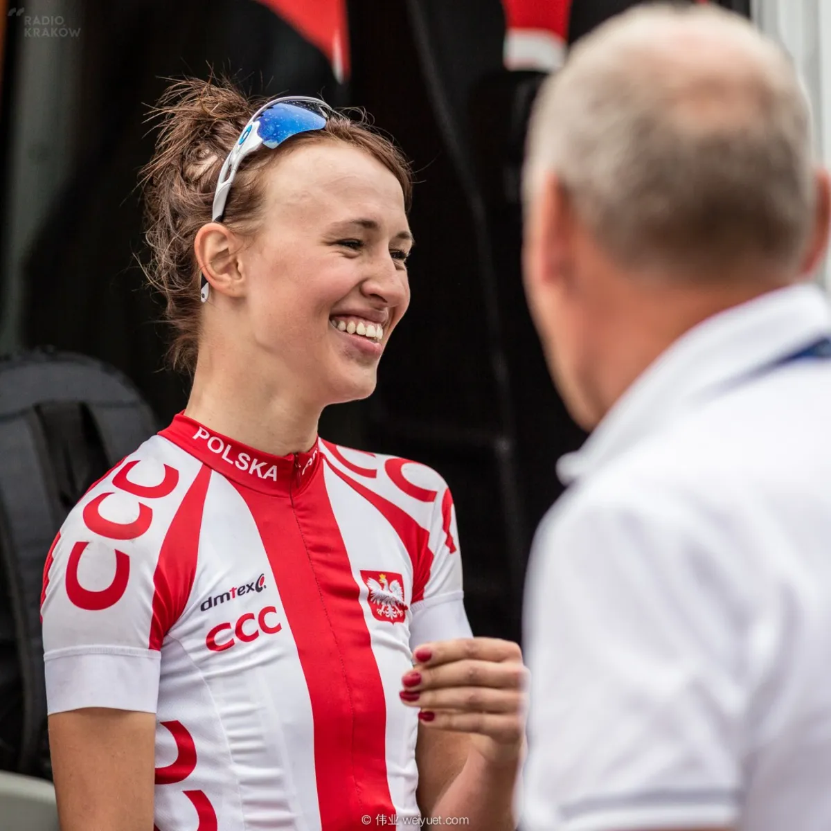 Katarzyna Niewiadoma dziewiąta na inaugurującym La course by le Tour de France etapie