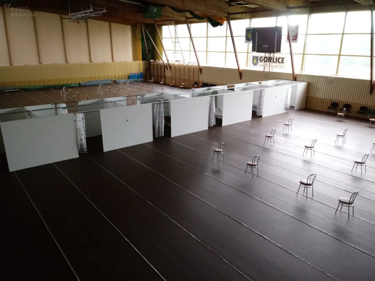 Gorlice: ruszył punkt szczepień powszechnych w hali Ośrodka Sportu i Rekreacji