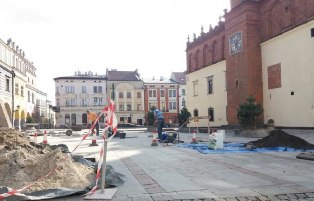Coraz bliżej zakończenia remontu tarnowskiego rynku
