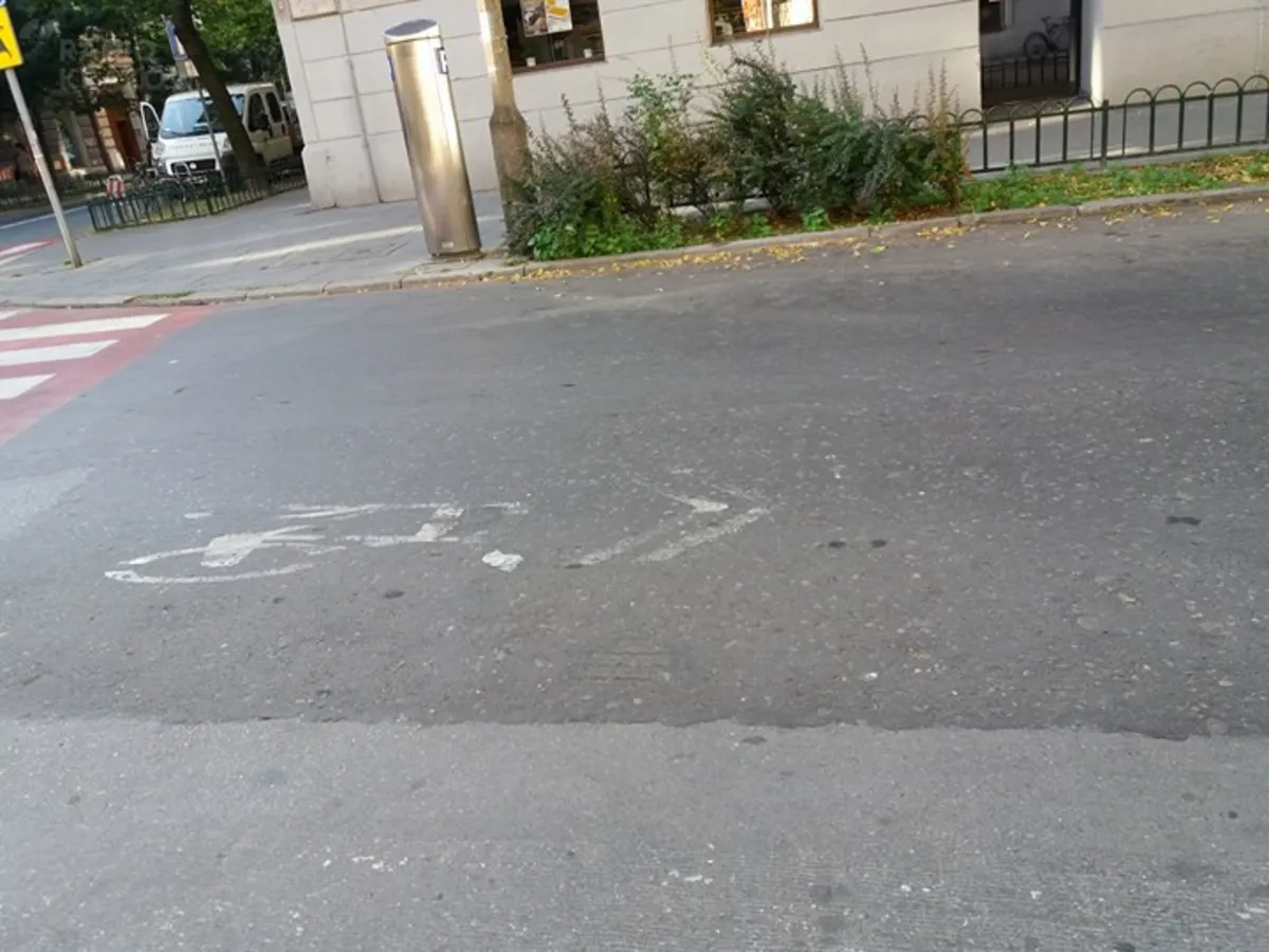 Ktoś wie, że tędy mogą jechać rowerzyści?
