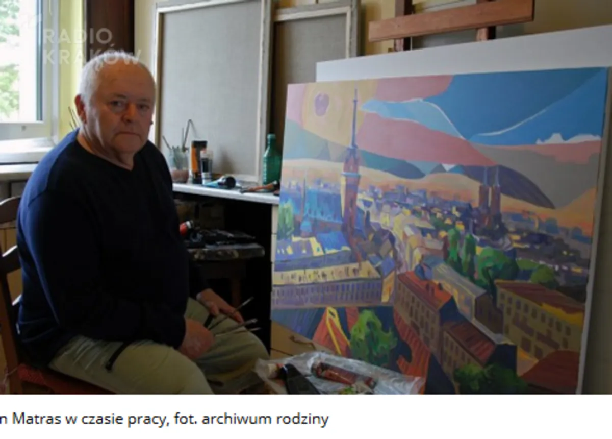 Nie żyje tarnowski malarz Jan Matras. Miał 85 lat. 