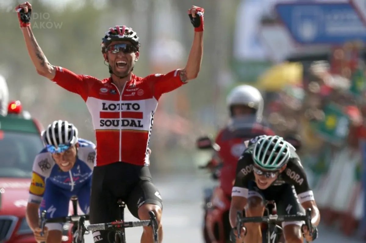 Wielki sukces krakowianina!!! Tomasz Marczyński wygrał 6.etap Vuelta a Espana!