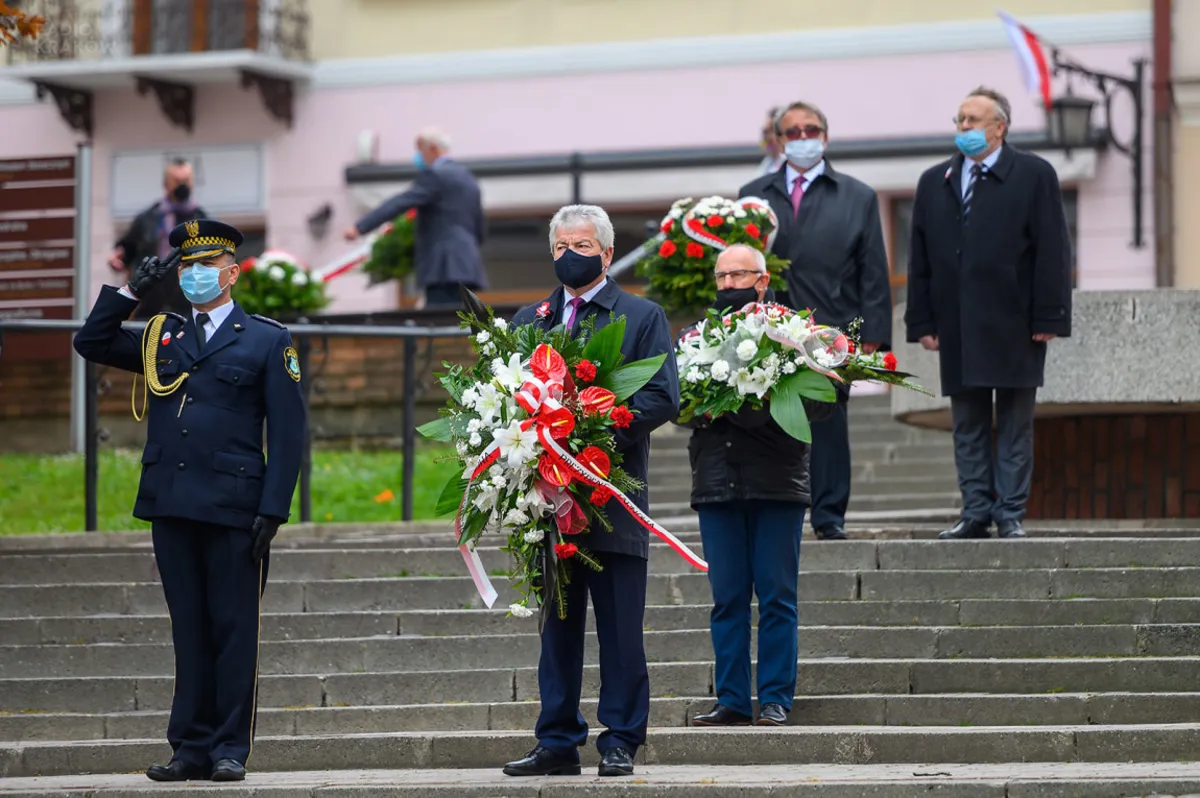 Symboliczne obchody Święta Konstytucji 3 Maja w Tarnowie