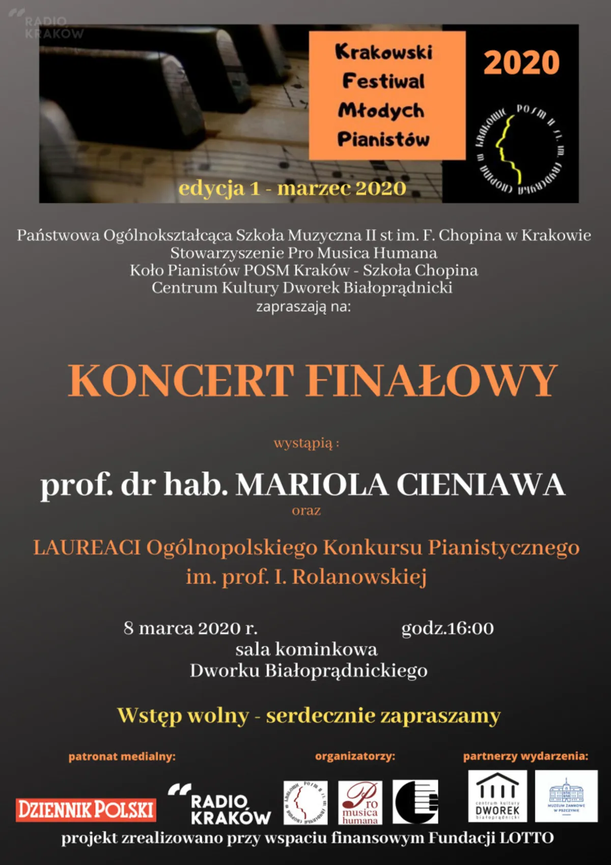 Krakowski Festiwal Młodych Pianistów
