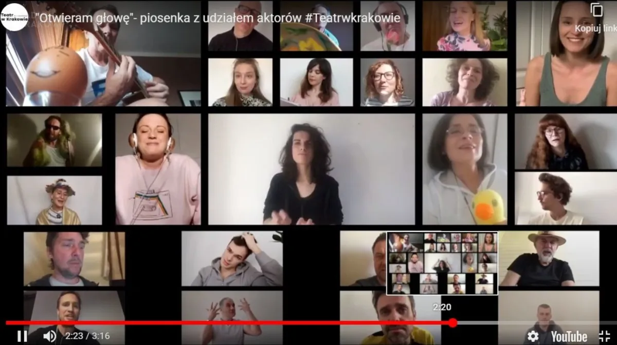 Piosenka kwarantanny z serialu "Zamknięci w Teatrze"