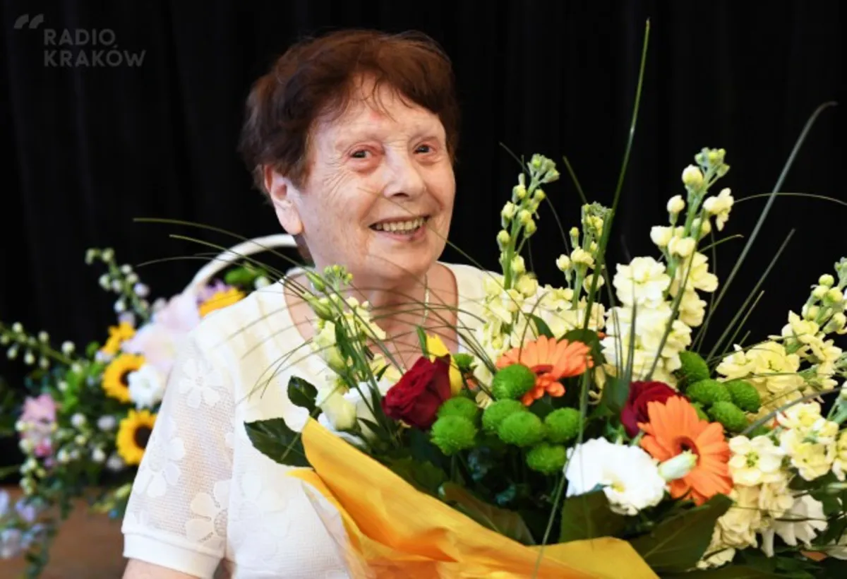 Honorowa odznaka Wieliczki dla byłej mieszkanki Marii Perlberger-Shmuel