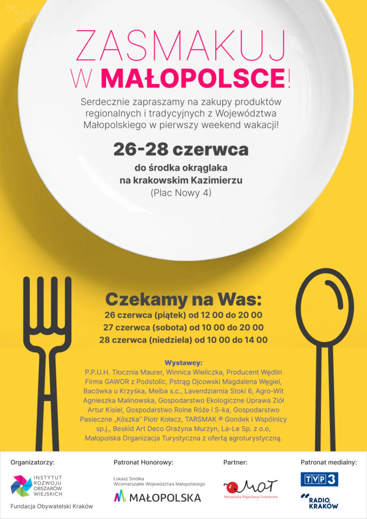 Zasmakuj w Małopolsce już 26 czerwca!