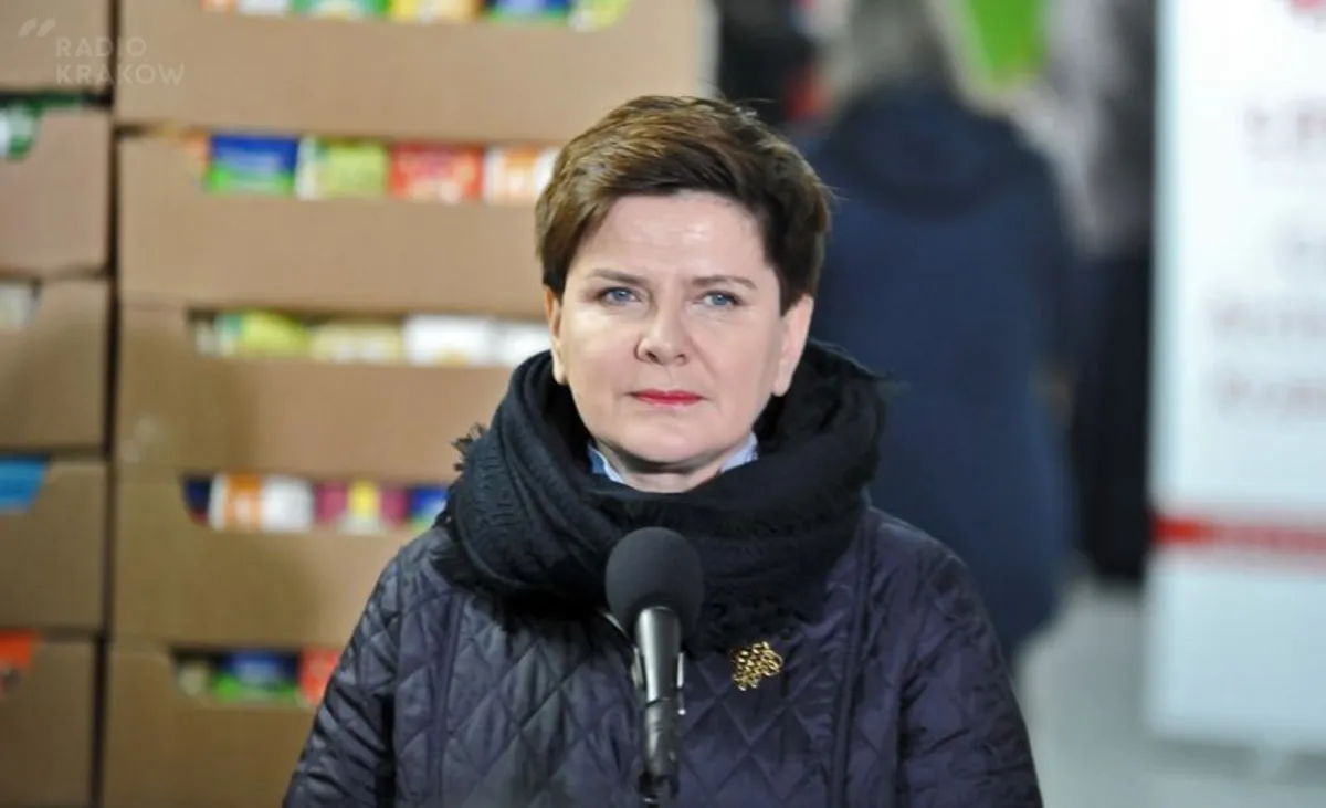 Premier Beata Szydło w Krakowie o walce o czyste powietrze i niemarnowaniu żywności