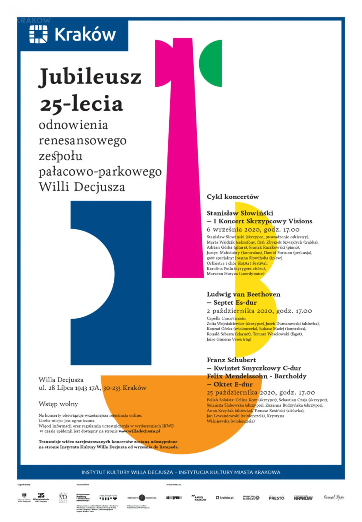 Jubileusz 25-lecia odnowienia renesansowego zespołu pałacowo-parkowego Willi Decjusza