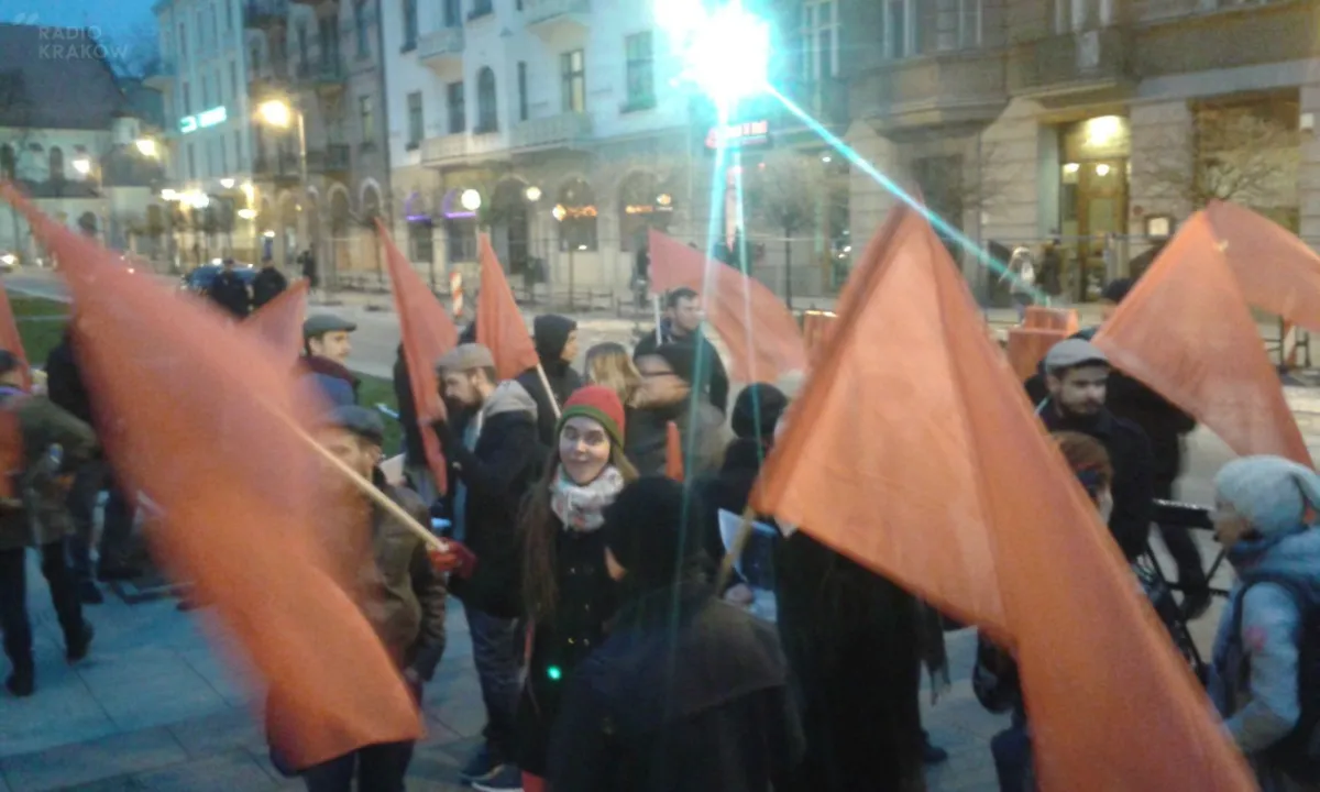 Partia Razem upamiętniła Krakowską Krwawą Wiosnę