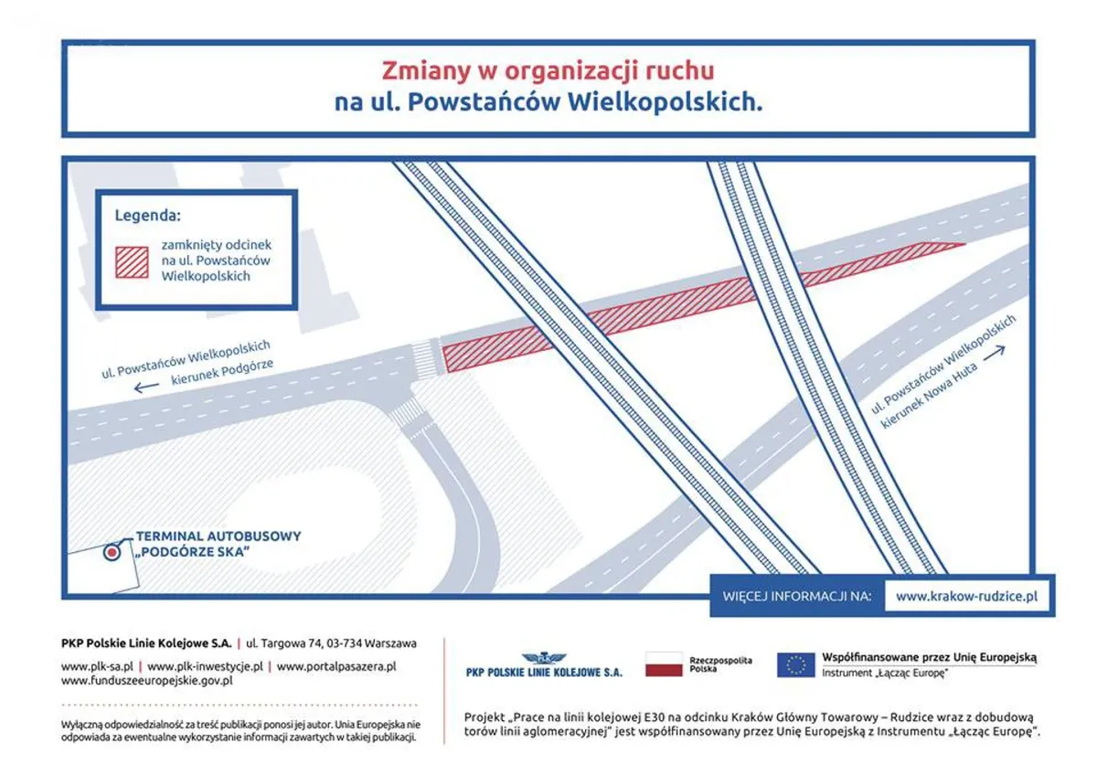 Kierowcy, dziś lepiej omijać ul. Powstańców Wielkopolskich