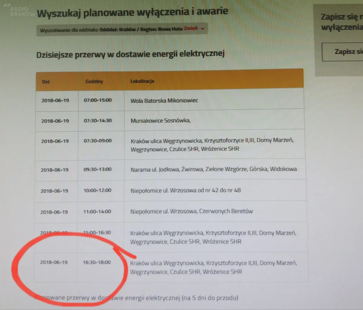 Bez prądu w czasie meczu Polska-Senegal? Były takie plany