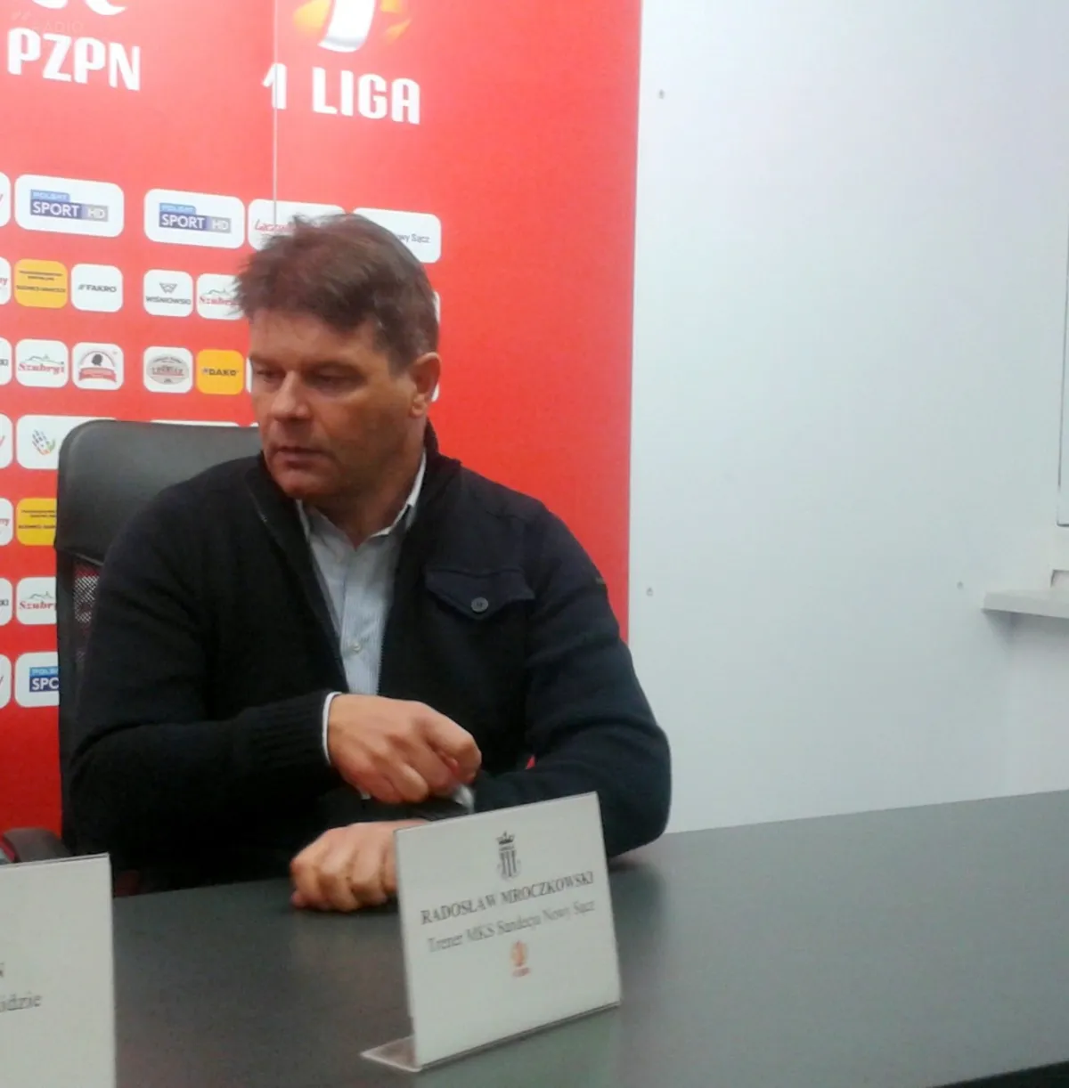 Sandecja  Nowy Sącz   bez  trenera - Radosław Mroczkowski zwolniony!