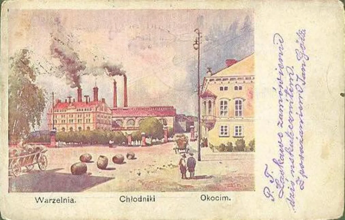Wystawa na rynku w Brzesku na 175-lecie Browaru Okocim