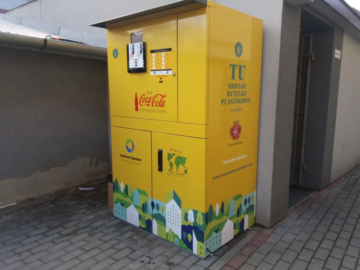 W Brzesku stanął recyklomat