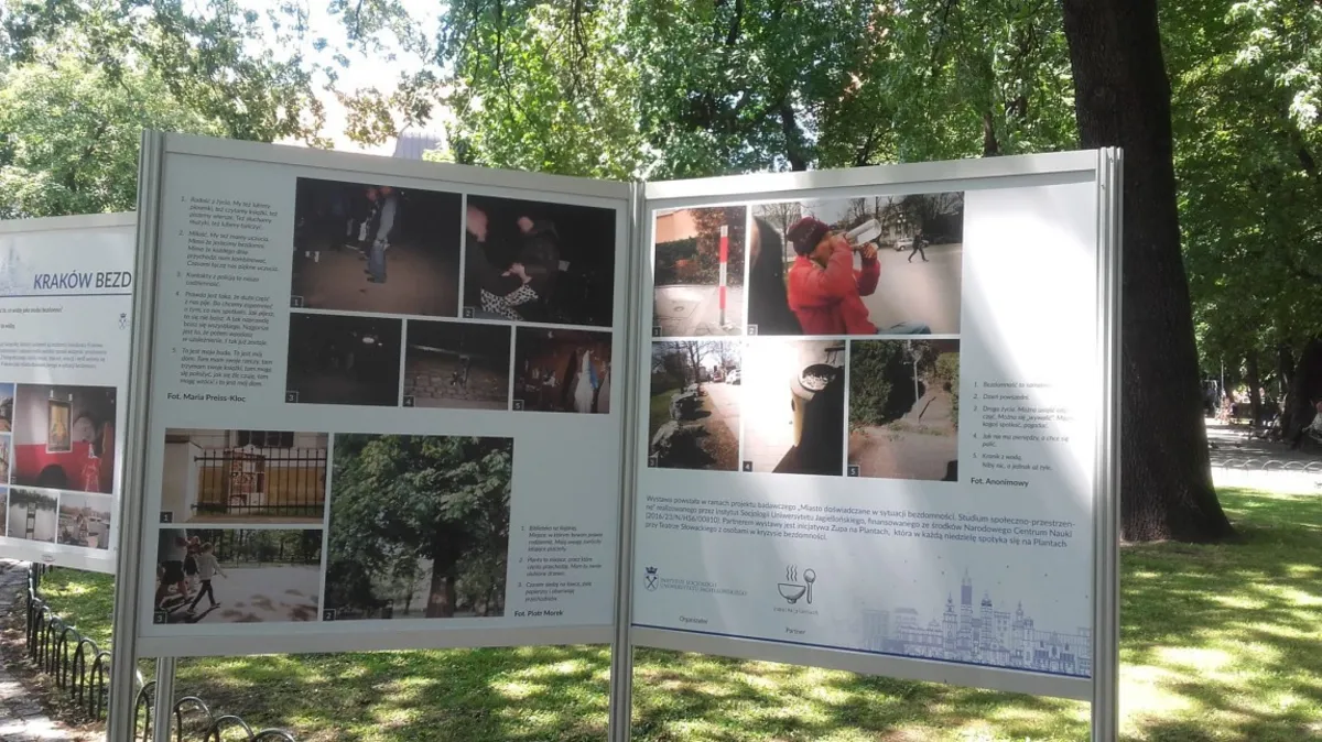 Zupełnie inne spojrzenie na Kraków. Nietypowa wystawa na Plantach