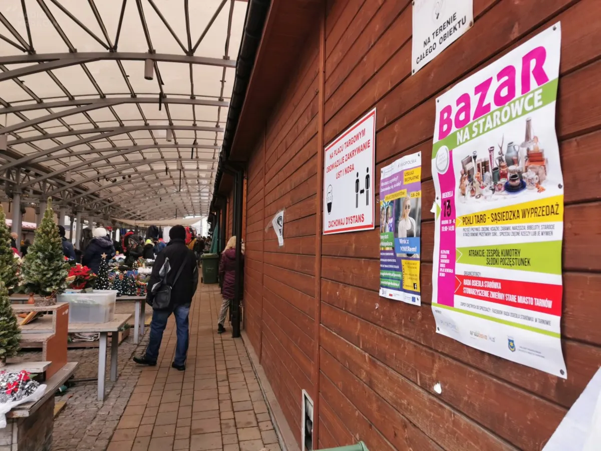 Na tarnowski "burek" wrócił bazar osiedlowy 