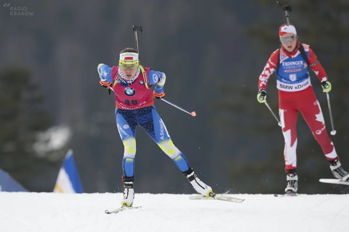 Polskie biathlonistki piąte w sztafecie, Niemki znowu na czele