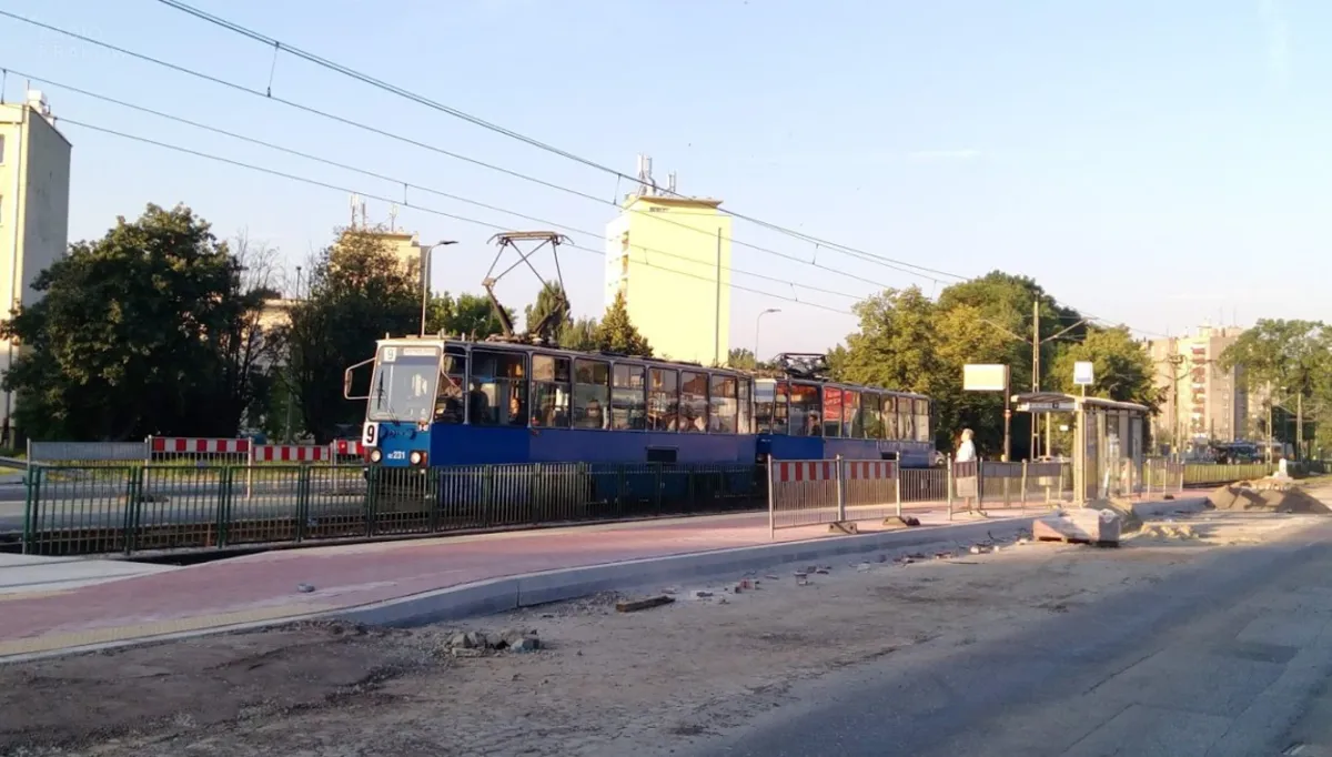 Tramwaje wróciły na Bieńczycką tydzień wcześniej niż planowano