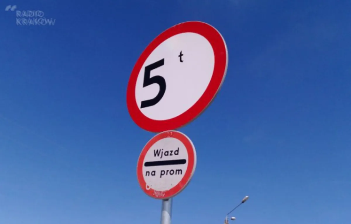 Prom drogowy w Siedliszowicach został unieruchomiony