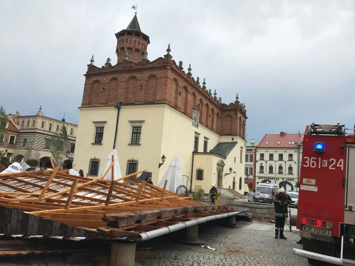 Gwałtowne burze ponownie w Małopolsce. IMGW wydało ostrzeżenia