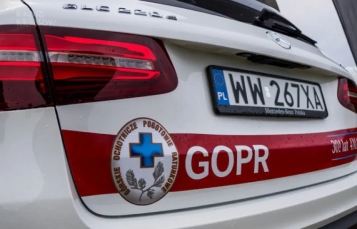 Akcja poszukiwawcza w rejonie Obidzy zakończona. Turysta noc spędził w schronisku