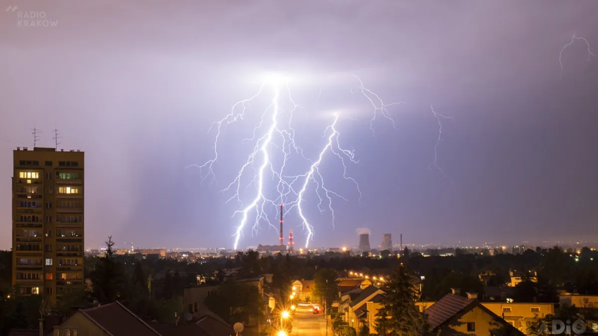 IMGW: uwaga na burze z gradem