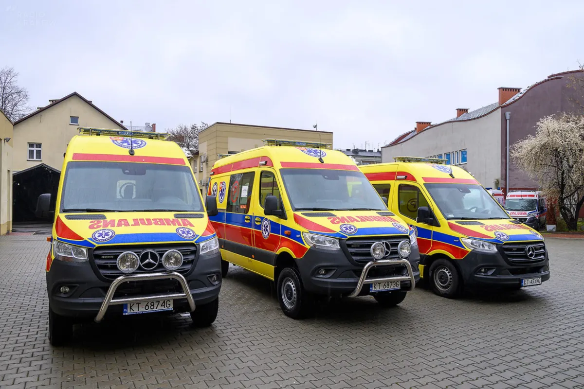 Tarnowskie pogotowie otrzymało trzy nowocześnie wyposażone karetki