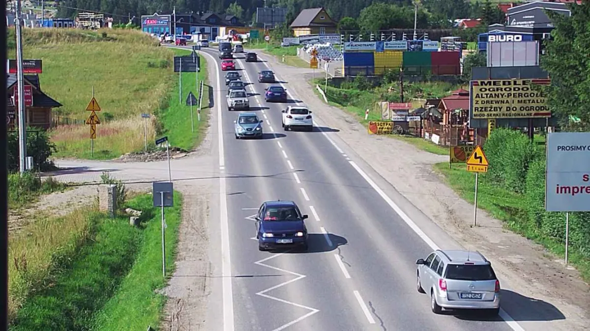 Duży ruch na małopolskich drogach. Miejscami tworzyły się korki