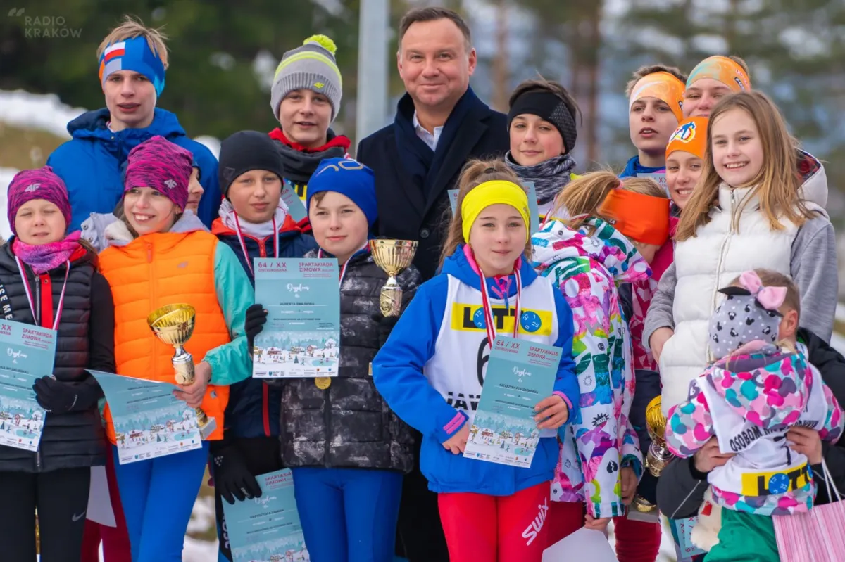 Prezydent: można cieszyć się sportem i zmagać się z samym sobą, pokazując wolę zwycięstwa 