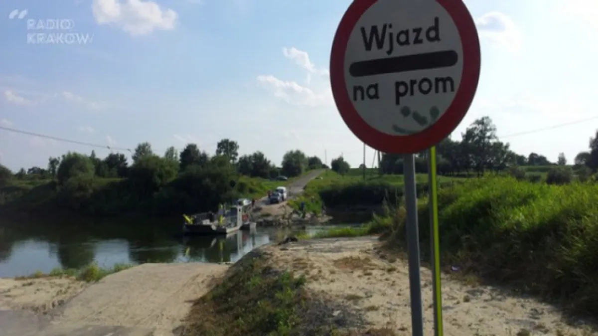 Przez 10 tygodni przeprawa promowa w Otfinowie nie będzie możliwa