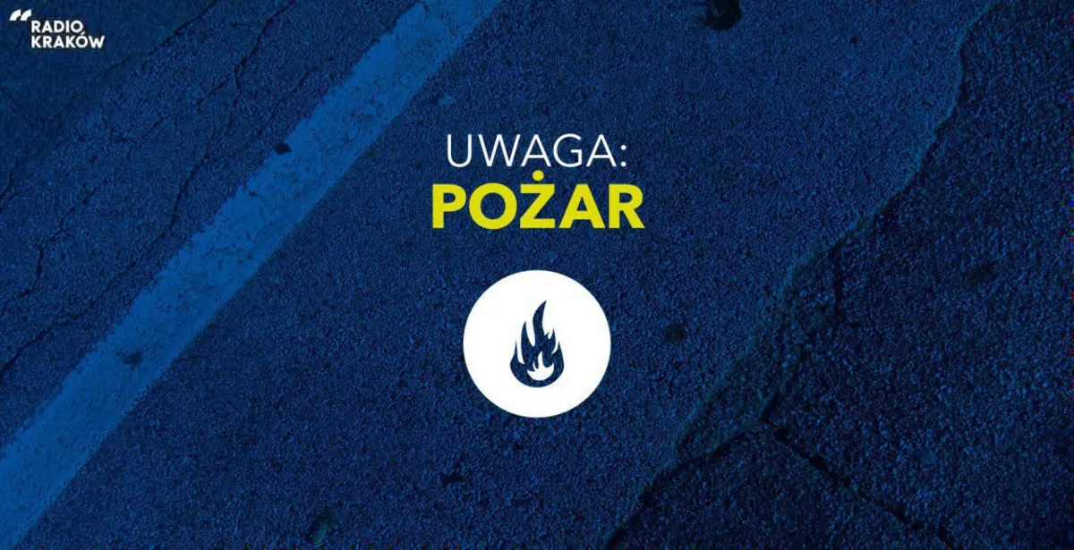 Pożar jednego z najstarszych budynków w Wysowej Zdroju
